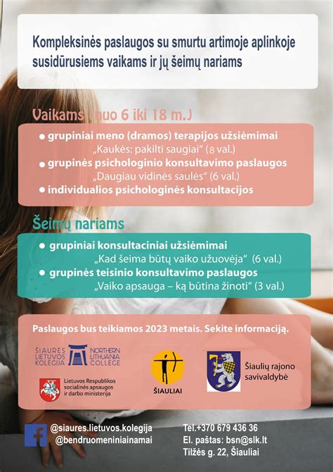 Šeimų atokvėpio paslaugos reikšmė