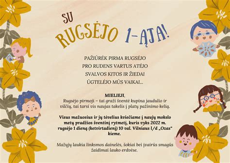 Darželio grupės dekoracijos rugsėjo 1-ajai