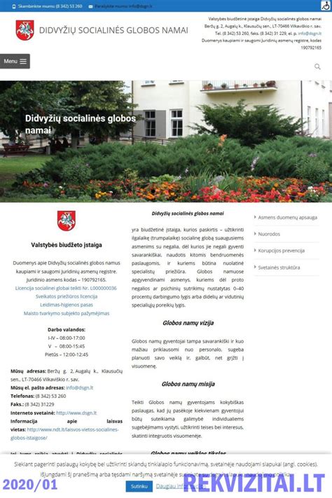 Didvyžių socialinės globos namai dabartis
