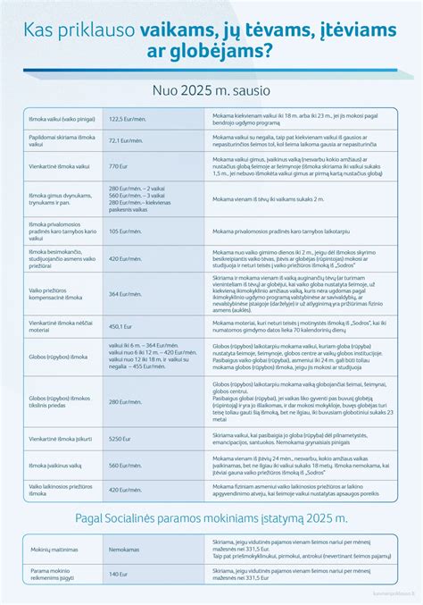 Globėjų ir rūpintojų atsakomybės