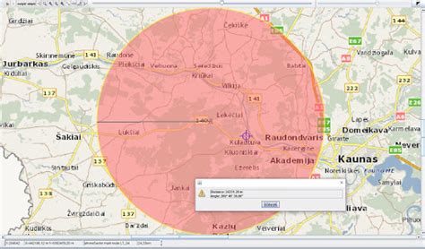 GPS vietos nustatymo žemėlapis