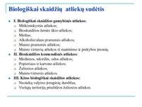 Biologiškai skaidžių medžiagų iliustracija