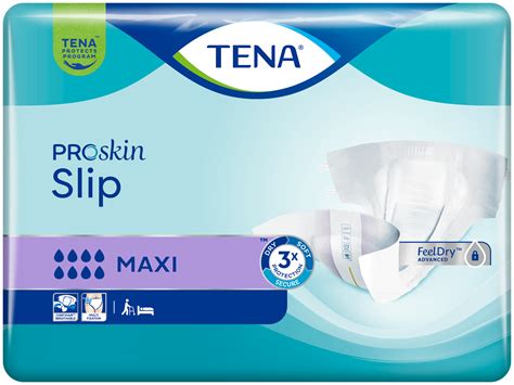 TENA Slip Maxi sauskelnių konstrukcijos detalės