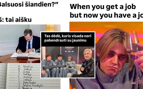 Internetinių memų, susijusių su rusiškais sveikinimais, koliažas