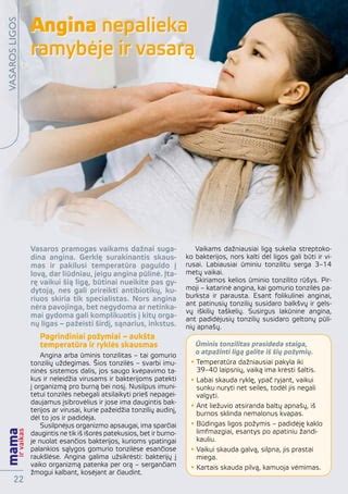 Padidėjusių adenoidų ir tonzilių simptomai vaikams
