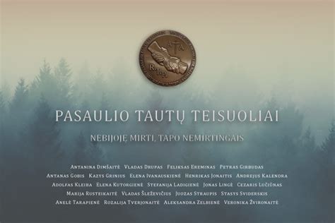 Simbolis Pasaulio Tautų Teisuoliams