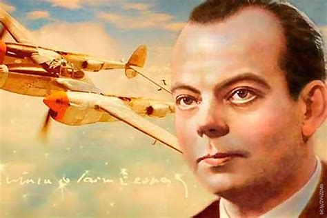 Antoine de Saint-Exupéry su lėktuvu