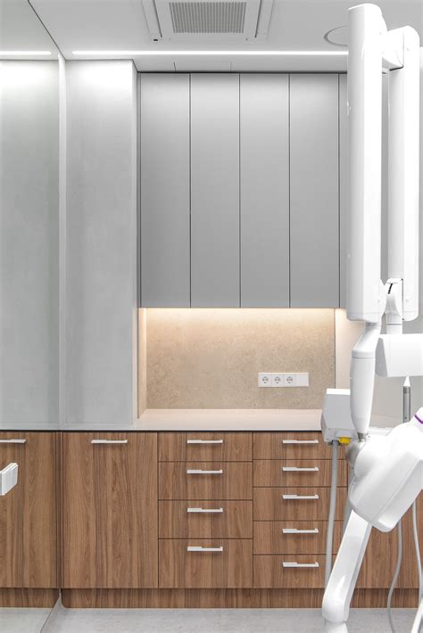 Modernus odontologijos kabineto interjeras