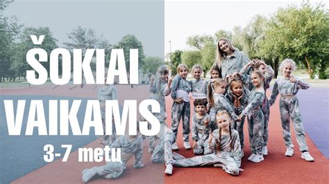 Vaikai šoka linijinius šokius