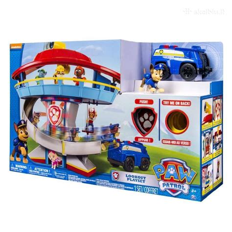 Paw Patrol žaislų asortimentas