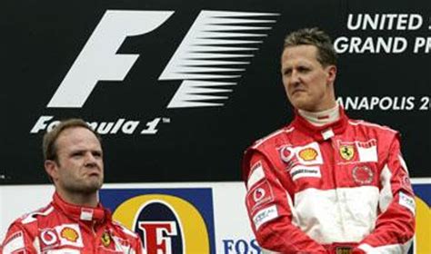 Michaelis Schumacheris švenčia pergalę su „Ferrari“