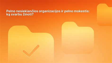 Pelno nesiekiančių organizacijų klasifikacija pagal jų tikslus ir teisinę formą