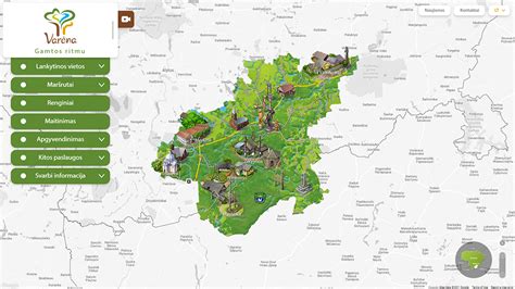 Žemėlapis su pažymėtomis lankytinomis vietomis Šiauliuose vaikams