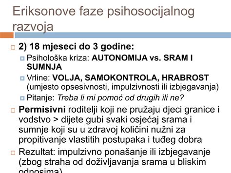 Erik Eriksono psichosocialinės raidos etapų schema