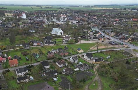 Žagarė miestelio panorama