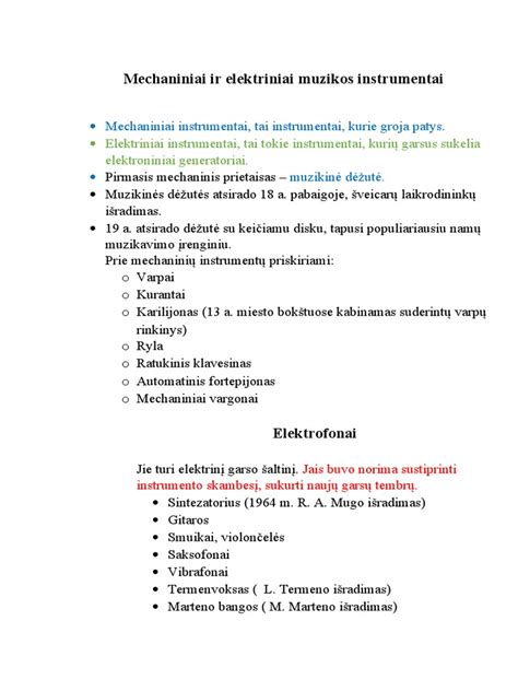 muzikos instrumentai ir šventinė nuotaika
