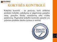 Kiaušinių kokybės kontrolė ir rūšiavimas