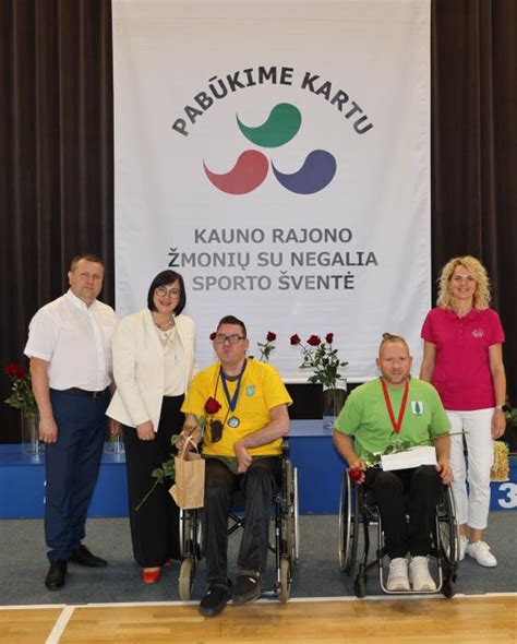 Žmonių su negalia sporto žaidynės Kauno rajone