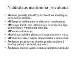 Maitinimo krūtimi privalumai