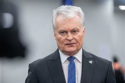 Lietuvos prezidentas Gitanas Nausėda su užsienio lyderiais