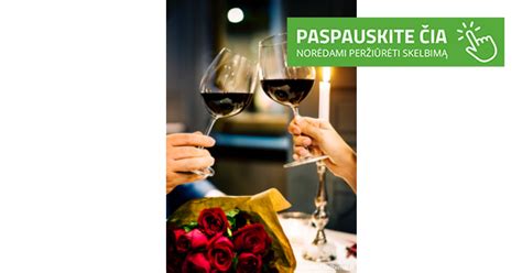 Pavyzdys: romantiška vakarienė dviems