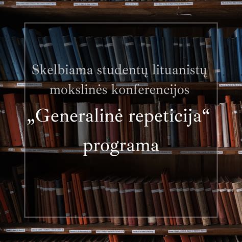 Mokslinės konferencijos podiumas