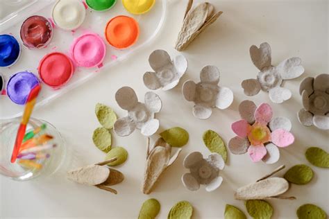 Kaukės detalės iš kiaušinių dėklo