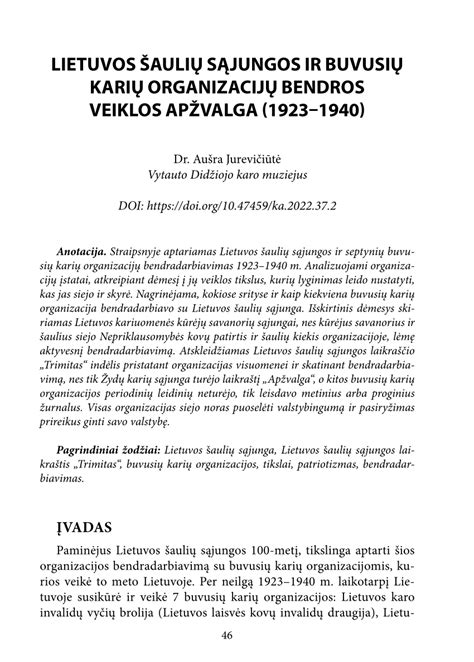 Klebono Felikso Baltuškos veiklos apžvalga