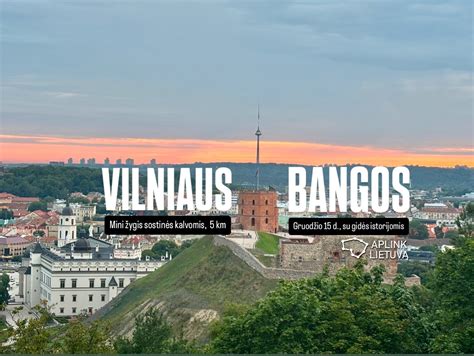 vaizdingas Vilniaus kraštovaizdis su kalvomis ir slėniais