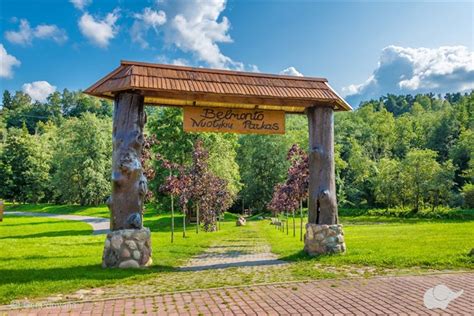 bėgikas Belmonto parke ryto metu