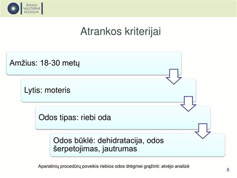 Donoro atrankos kriterijai