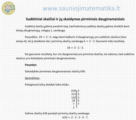 sėkmingi skaičiai ir jų pritraukimas