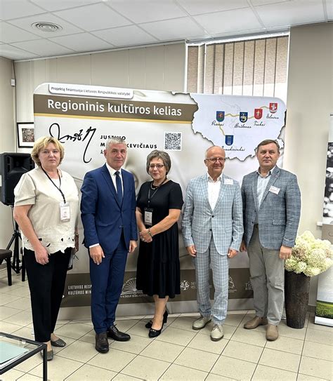 Regioninio Justino Marcinkevičiaus kultūros kelio schema