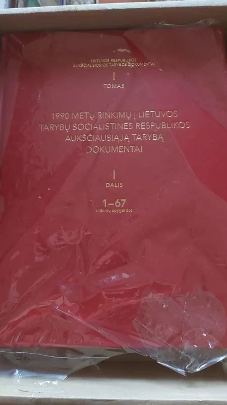 Lietuvos 1990 metų rinkimų plakatas