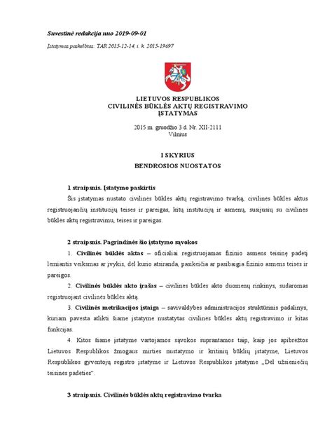 Skaitmeninė civilinės būklės aktų registracija