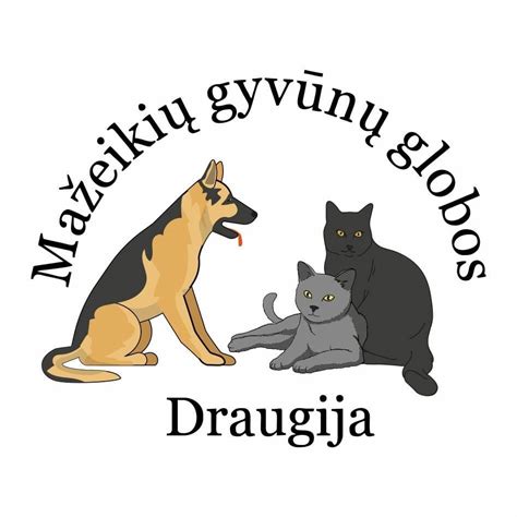 Mažeikių gyvūnų globos draugijos savanoriai ir globojami gyvūnai
