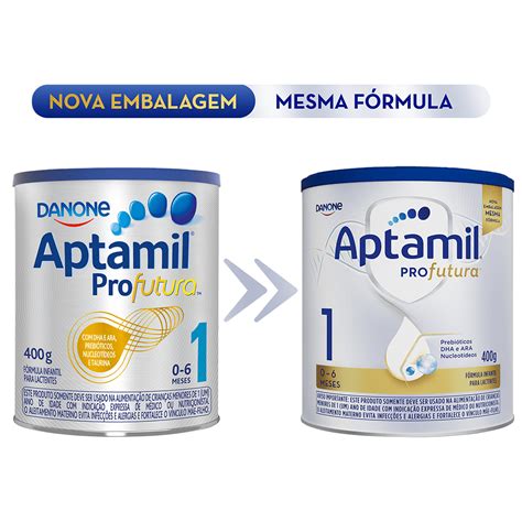 Aptamil 1 pakuotės iliustracija su užrašu 