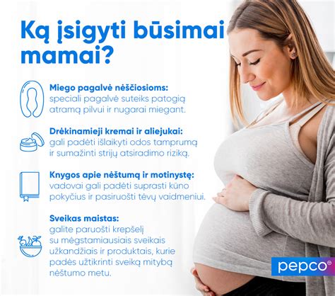 Ankstyvųjų nėštumo požymių infografika
