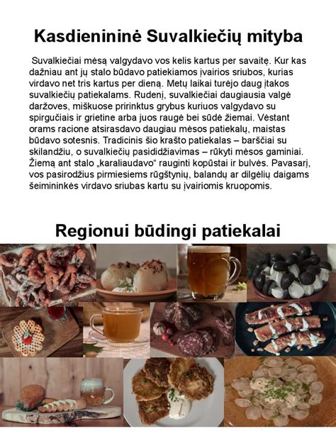 Tradiciniai lietuvių krikštūnų valgiai