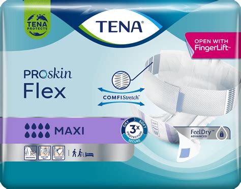 TENA Flex Maxi sauskelnių pakuotė
