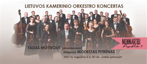 Lietuvos kamerinio orkestro koncertas užsienyje