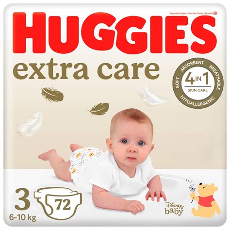 Huggies Elite Soft ir Extra Care pakuočių palyginimas