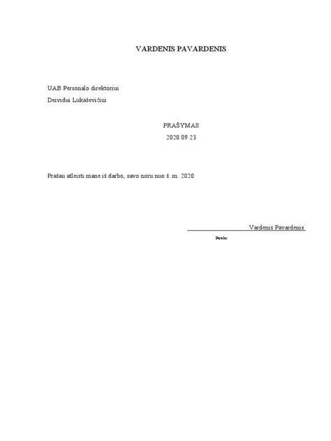 Teisinis atleidimo iš darbo reglamentavimas po VPA