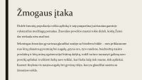 Žmogaus atsakomybė gamtai ir kūryba