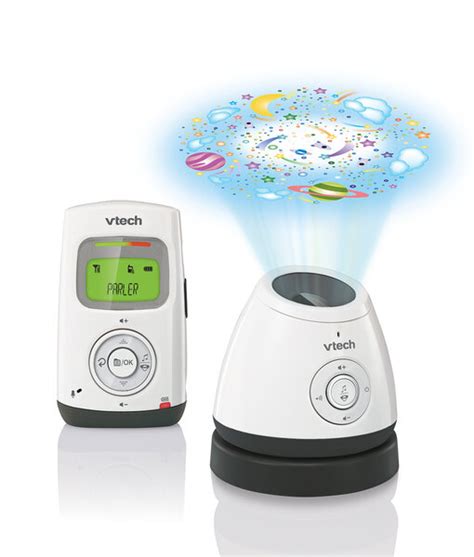 Mobilios auklės tėvų įrenginys su ekranu ir baterijos indikatoriumi