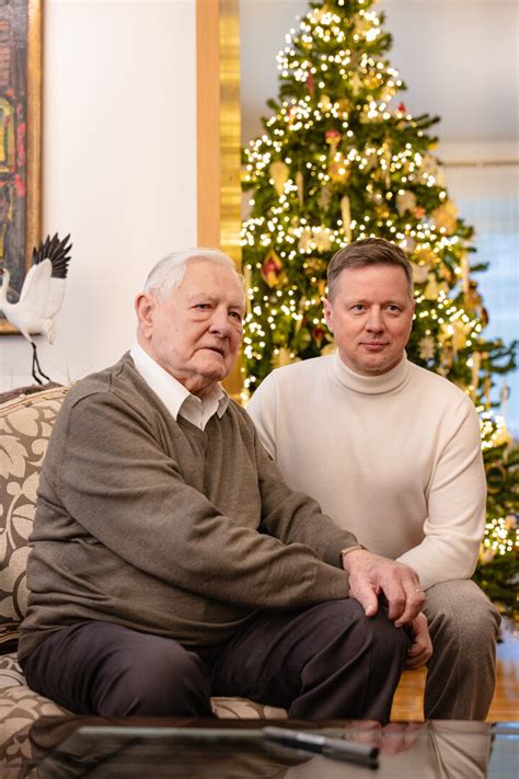 Valdo Adamkaus ir Benedikto Vanago susitikimas