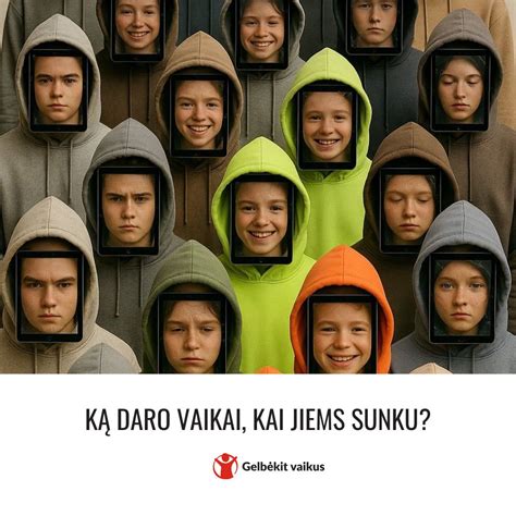 vaikai daro prakartėlę