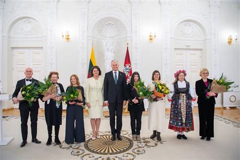Kęstutis Nastopka Lietuvos nacionalinių kultūros ir meno premijų įteikimo ceremonijos metu