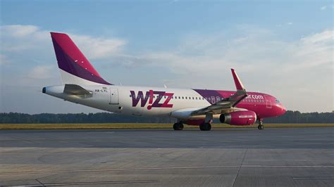 Wizz Air skrydžių užsakymo langas