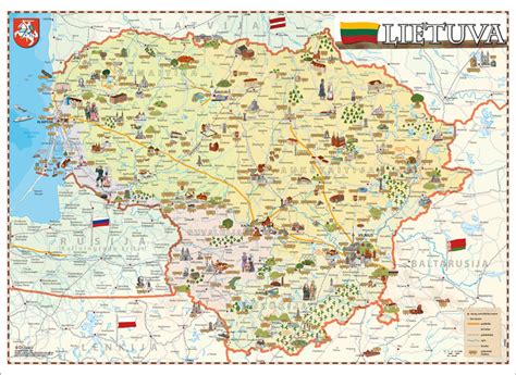 Renginių vietų žemėlapis Lietuvoje